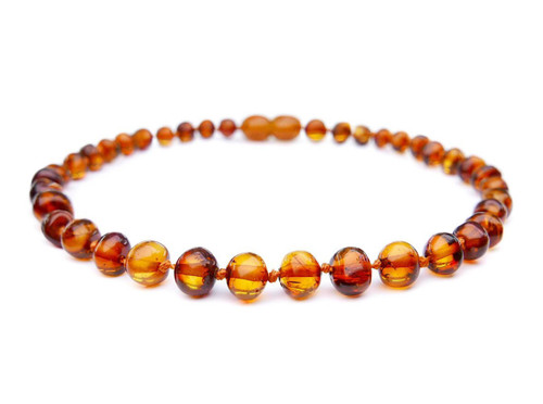 Baltic Amber Plain Chains – Ringing Rocks Mint